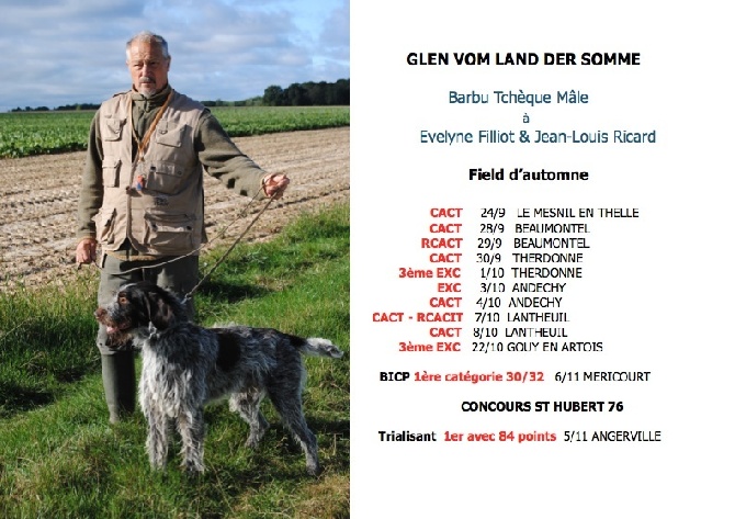 vom land der somme - RESULTATS DES CONCOURS 2016 Glen Vom land der Somme